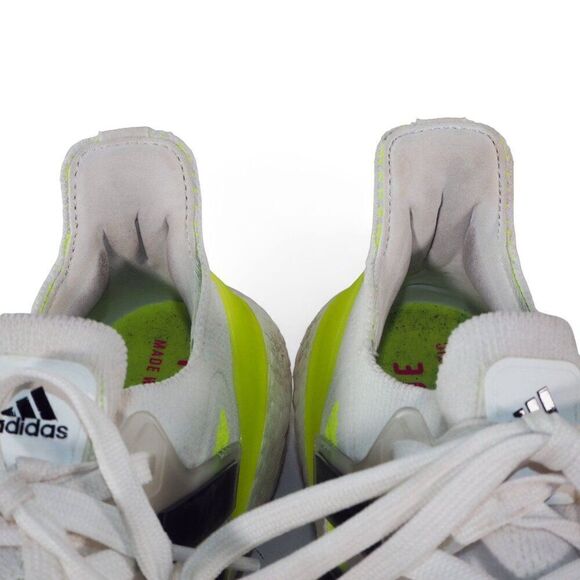 Adidas UltraBoost 21 'White Solar Yellow' Running Shoes FY0401 Women's 8 - Picture 11 of 12
